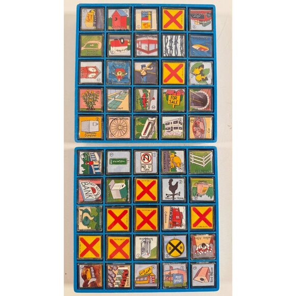 Vintage 1980s J & J Worlds Greatest Travel Game Block Set of 50 - Picture 1 of 9